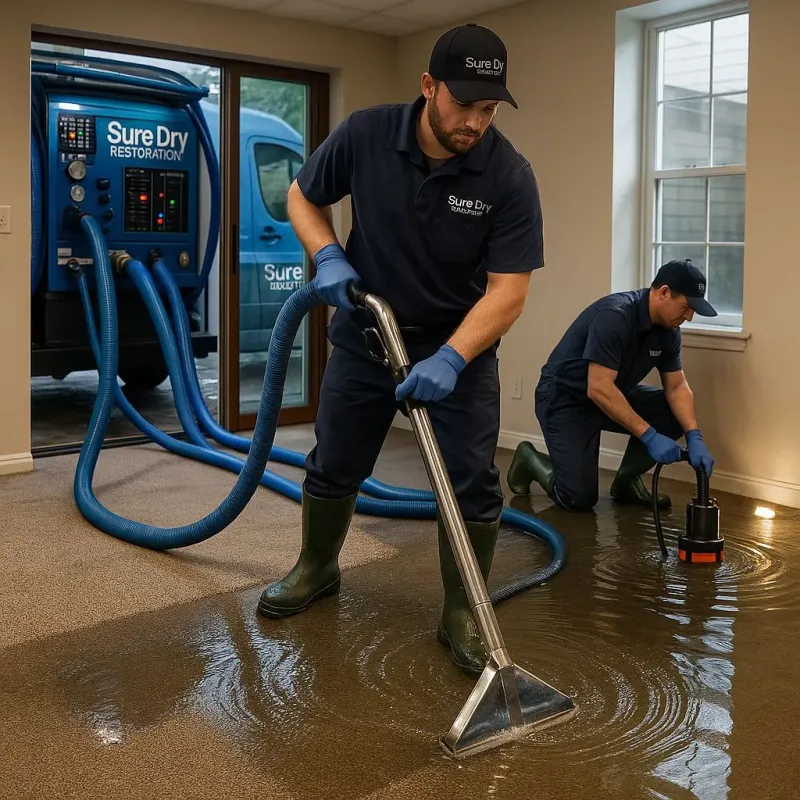 Water Extraction and Removal process in Bal Harbour, FL
